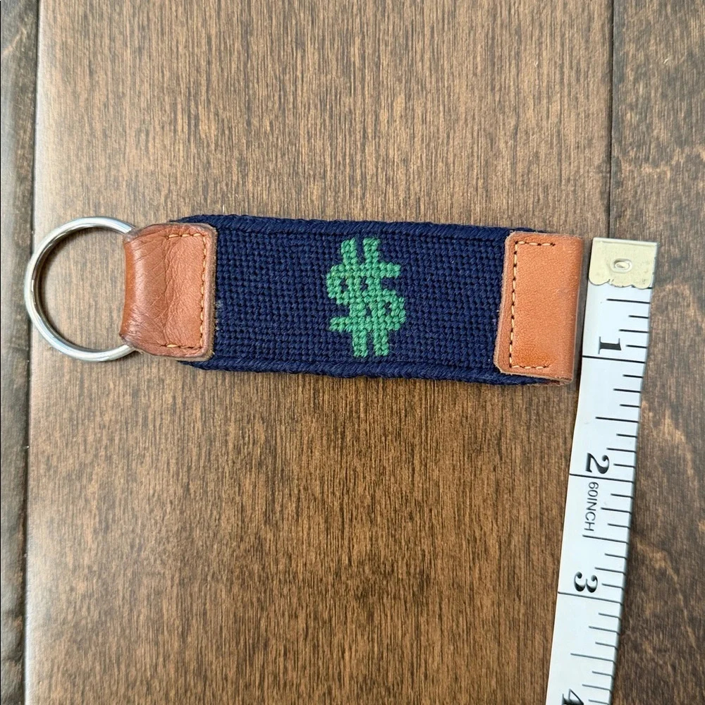 Needlepoint “$” keychain - Picture 4 of 5